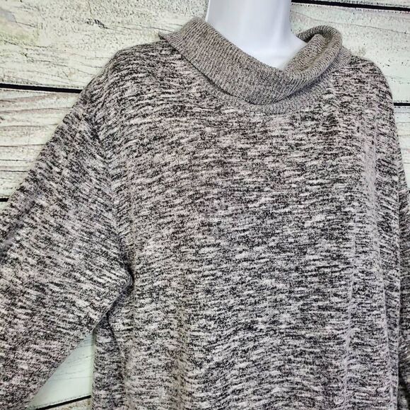Cato Women’s Gray Marled Knit Sweater XL - Picture 2 of 6